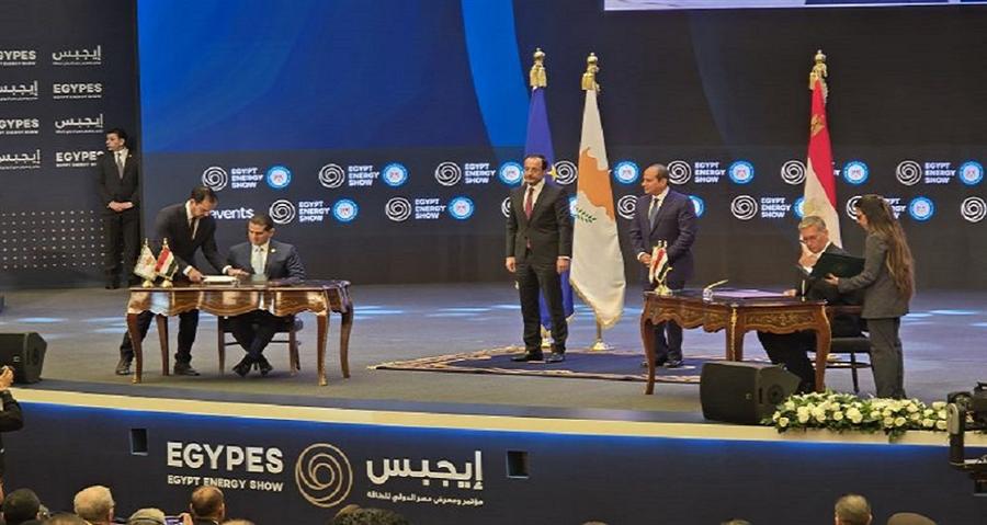 مصر وقبرص توقعان اتفاقية إطارية لتعزيز التعاون في قطاع الغاز